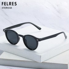 Men Women Round Sunglasses Outdoor Driving Party Punk Shade Glasses UV400 Hot