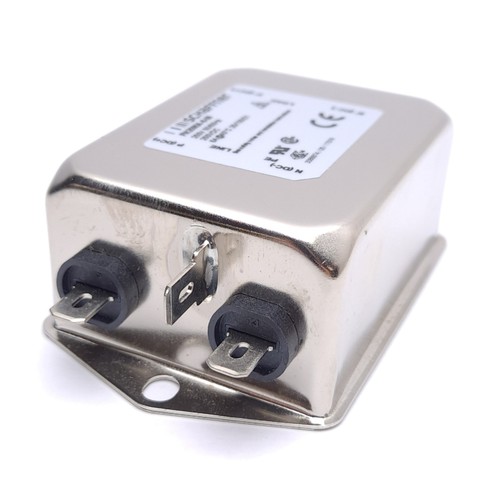 Filtro EMI Schaffner FN2090A-6-06, 2 etapas, 1 fase, 250 VCA/DC, 6A, Faston - Imagen 3 de 5
