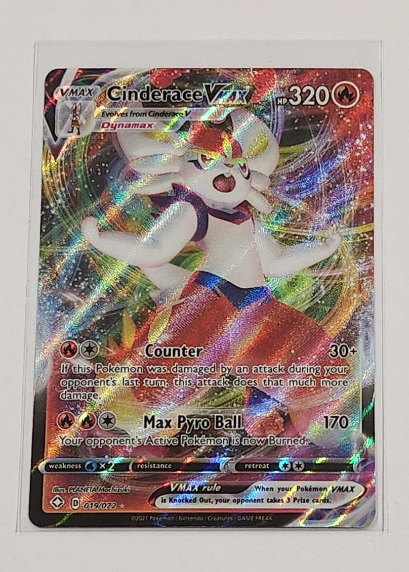 2021 POKEMON CINDERACE VMAX TRADING CARD | eBay