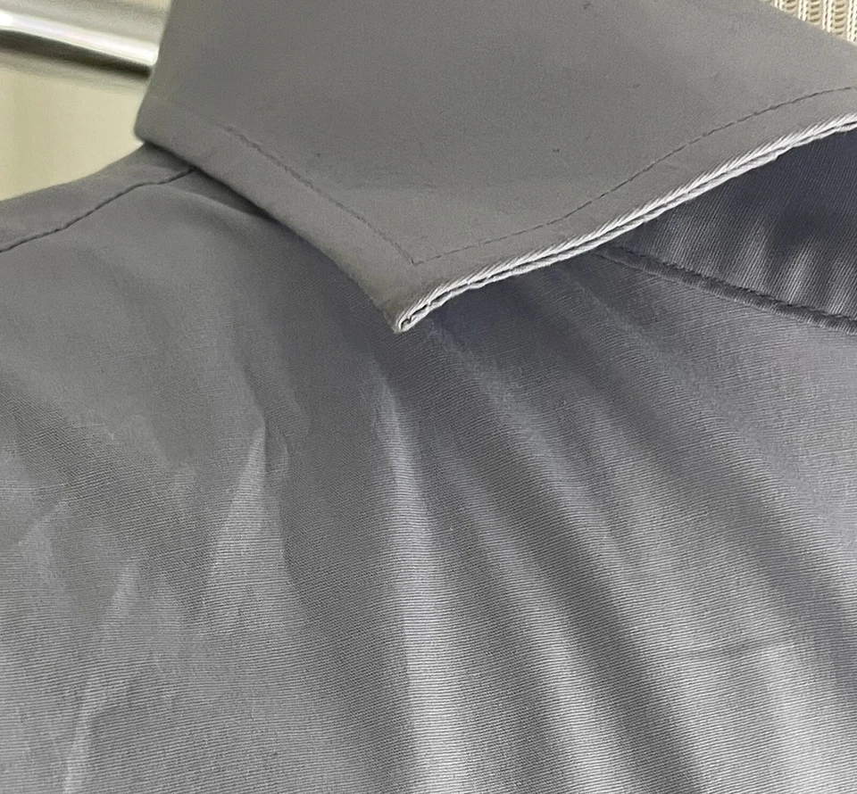 Camisa para hombre Ben Sherman azul a rayas manga larga abotonada 17-17,5 34/35 Foto 2 de 4