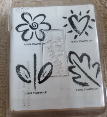 150 Stampin' Up! Stamp Sets -- DELIGHTFUL DOODLES -- Set of 4 | eBay