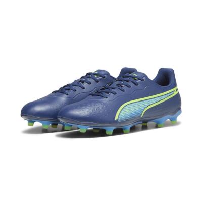 PUMA KING MATCH FG/AG PUMA, Persian Blue-Pro Green-Ultra Blue