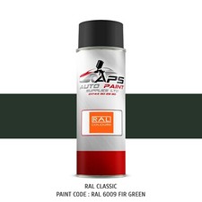 RAL 6009 FIR GREEN Aerosol Spray Paint Satin Enamel RAL Classic 400ML