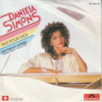 Daniela Simmons Pas Pour Moi Vinyl Single 7inch Polydor