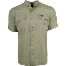 Hunter Safari Short Sleeve  - Olive - L (KCM1605-OLV-L)