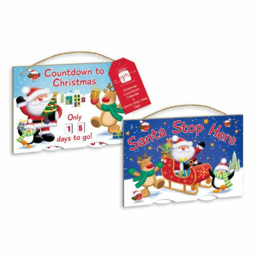 Calendriers de l'Avent en bois pour la maison pour noël