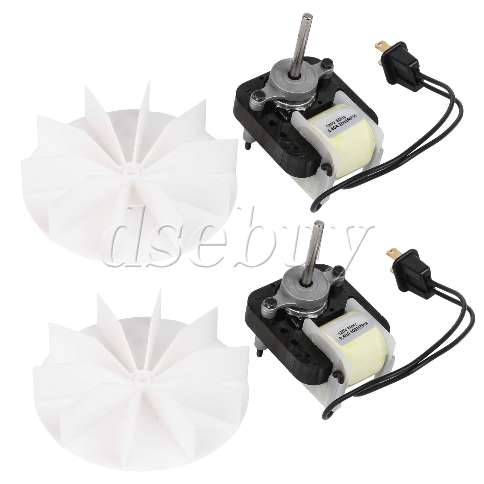 2Pieces 120V Bathroom Exhaust Electric Fan Motors Replacement for Uppco SM550-image