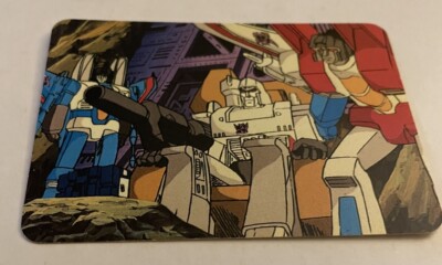 Vintage 1985 Hasbro Transformers  Trading Cards Series 1 Autobots Decepticon #90