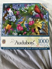Audubon - Songbird Collage 1000 Piece Jigsaw Puzzle