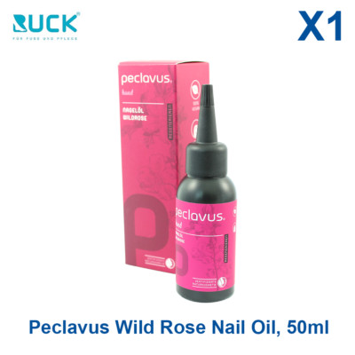 Beauty Cosmetics Ruck Peclavus Wild Rose Nail Oil 50ml Cuticle Manicure Pedicure