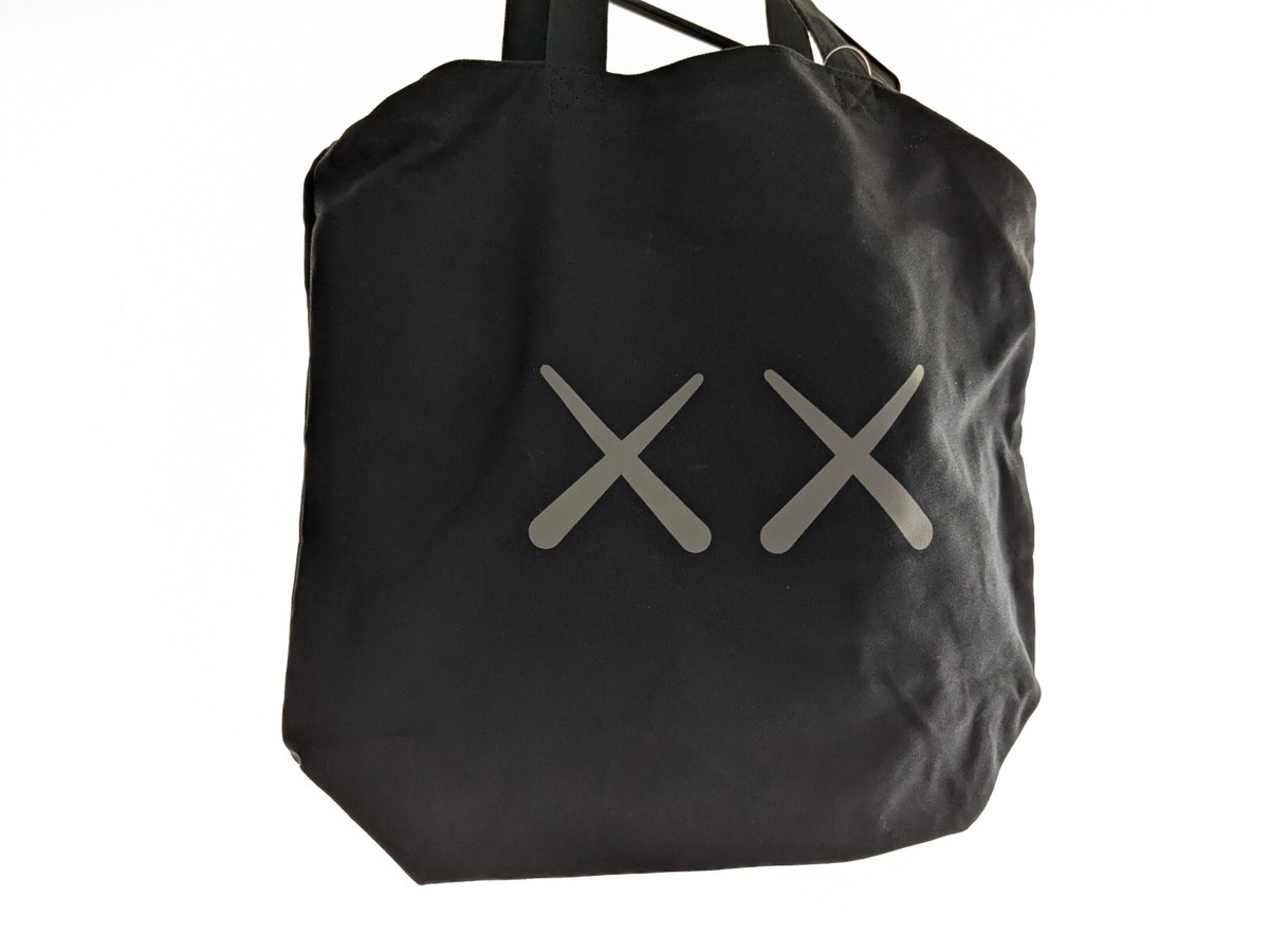 NWT UNIQLO X KAWS + WARHOL 2WAY TOTE BAG BLACK | eBay NWT UNIQLO X KAWS + WARHOL 2WAY TOTE BAG BLACK | eBay