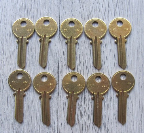 50 Clés Vierges Y1 Pour Serrures Taylor/Yale, Format Y1 TAYLOR, Pack économique