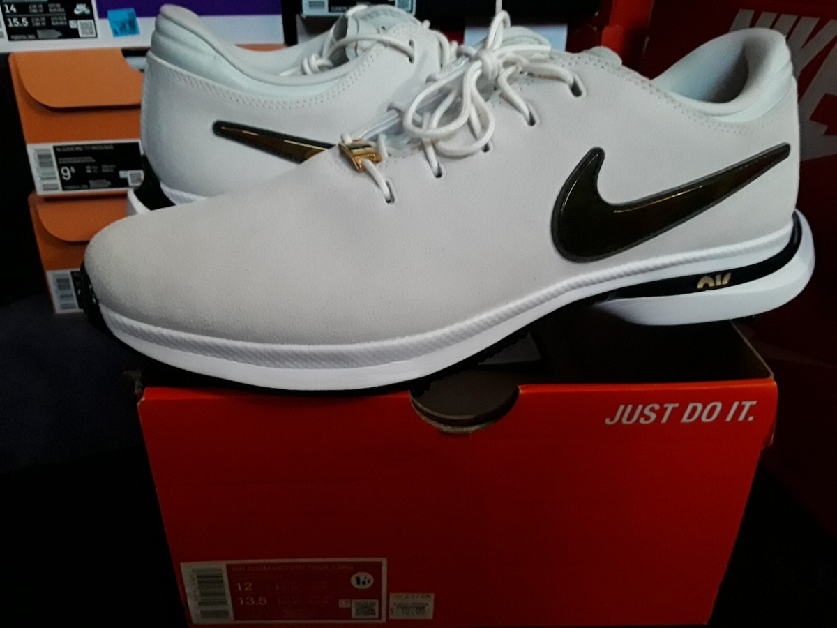 シューズ(男性用) NIKE AIR ZOOM VICTORY TOUR 3W 29cm Nike Unisex Air Zoom Victory Tour 3 Golf Shoes White/Team