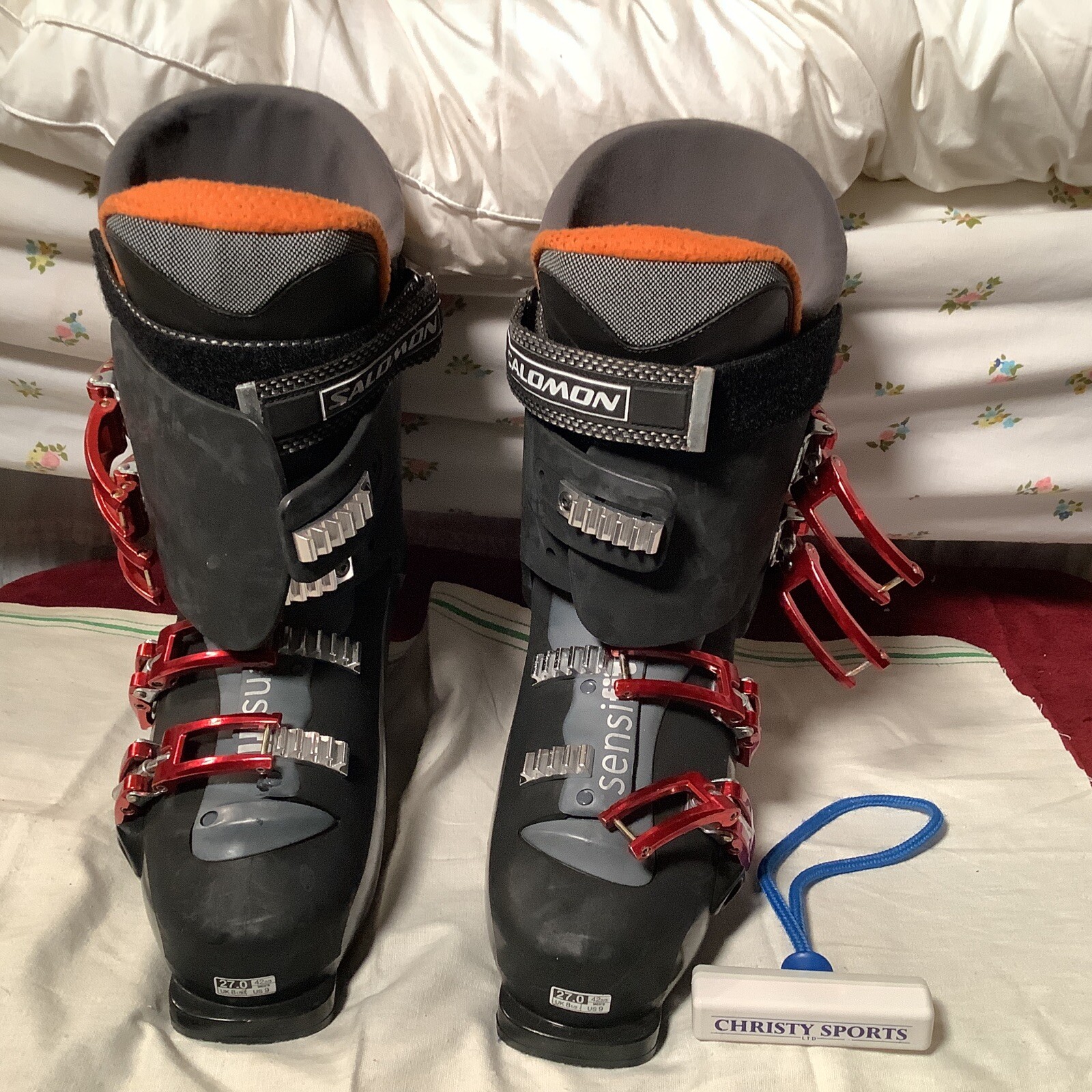 [RARO] SCARPONI DA SCI SALOMON PERFORMA 7.0 SENSIFIT MONDO UOMO 9 FIRM 27.0