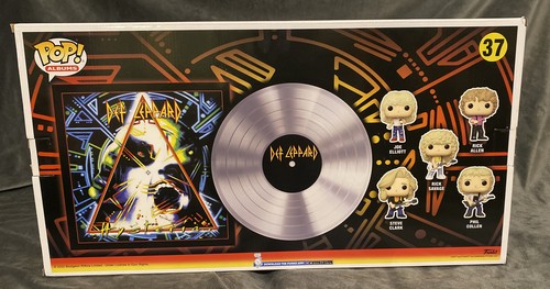 Funko Pop! Portada del álbum de lujo: Def Leppard - Hysteria - Exclusivo de Walmart (7) - Imagen 6 de 8