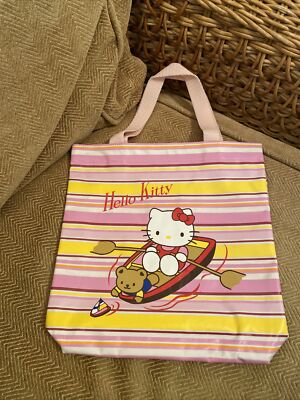 Hello Kitty Mini Tasche gestreift Segelboot