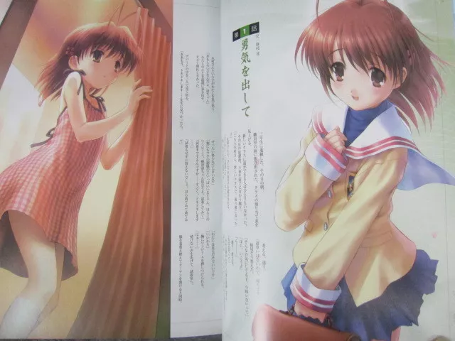 CLANNAD VISUAL ART BOOK Clannad after story complete book