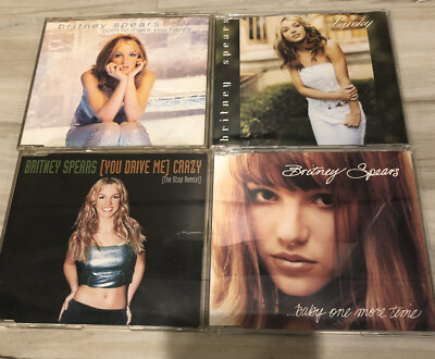 Britney Spears IMPORT MAXI Single LOT Lucky Baby One More Time Born To Make You