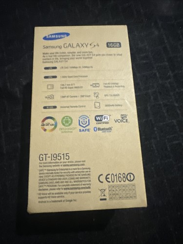 Boîte Vide Samsung Galaxy S4 - Silver - 100% Original - 16gb (615) - Photo 2 sur 4
