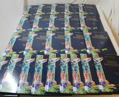 Illustrated Science Encyclopedia 24 Volume Set by Raintree Steck Vaughn VGC