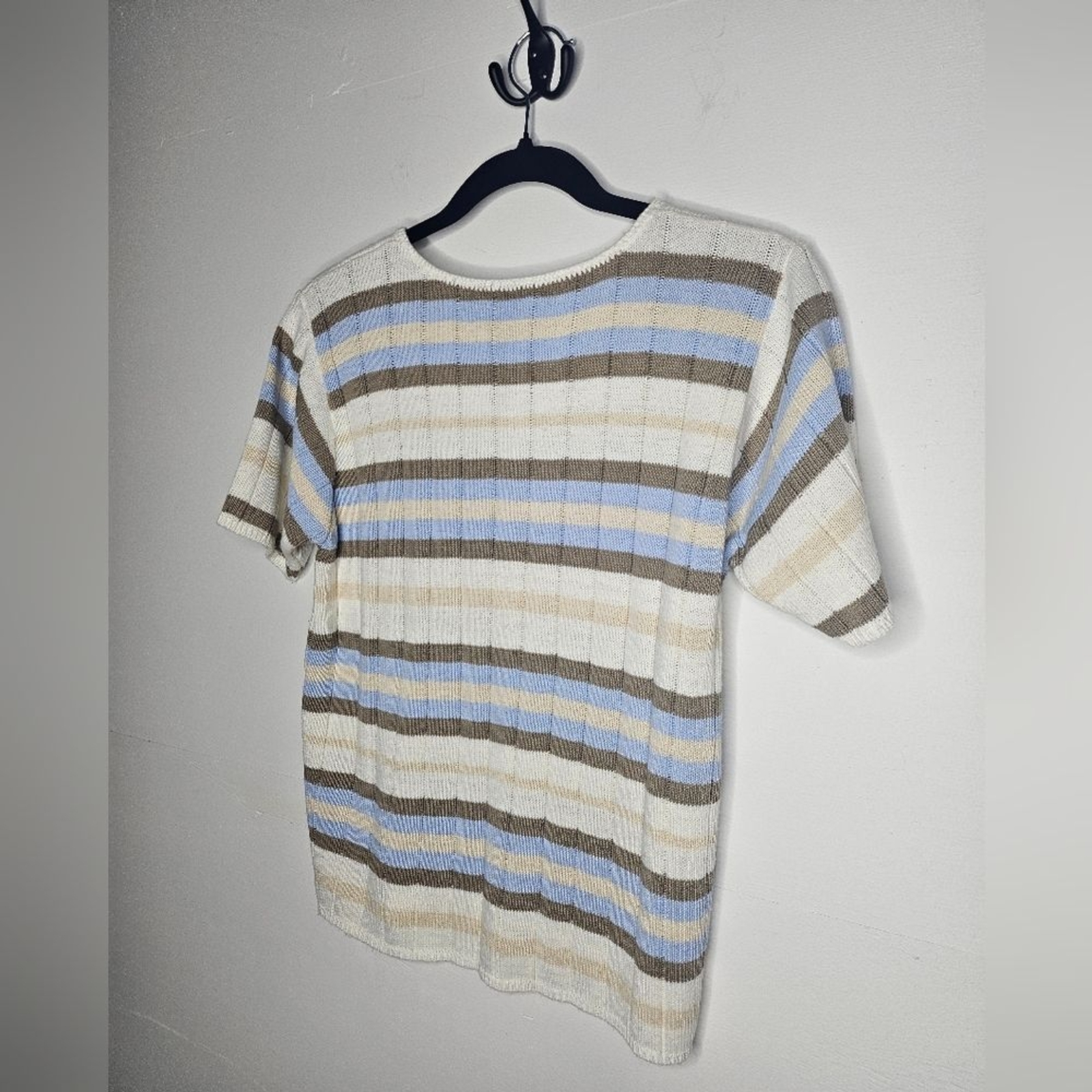 Vintage Classic Elements Button Down Sweater Crew… - image 9