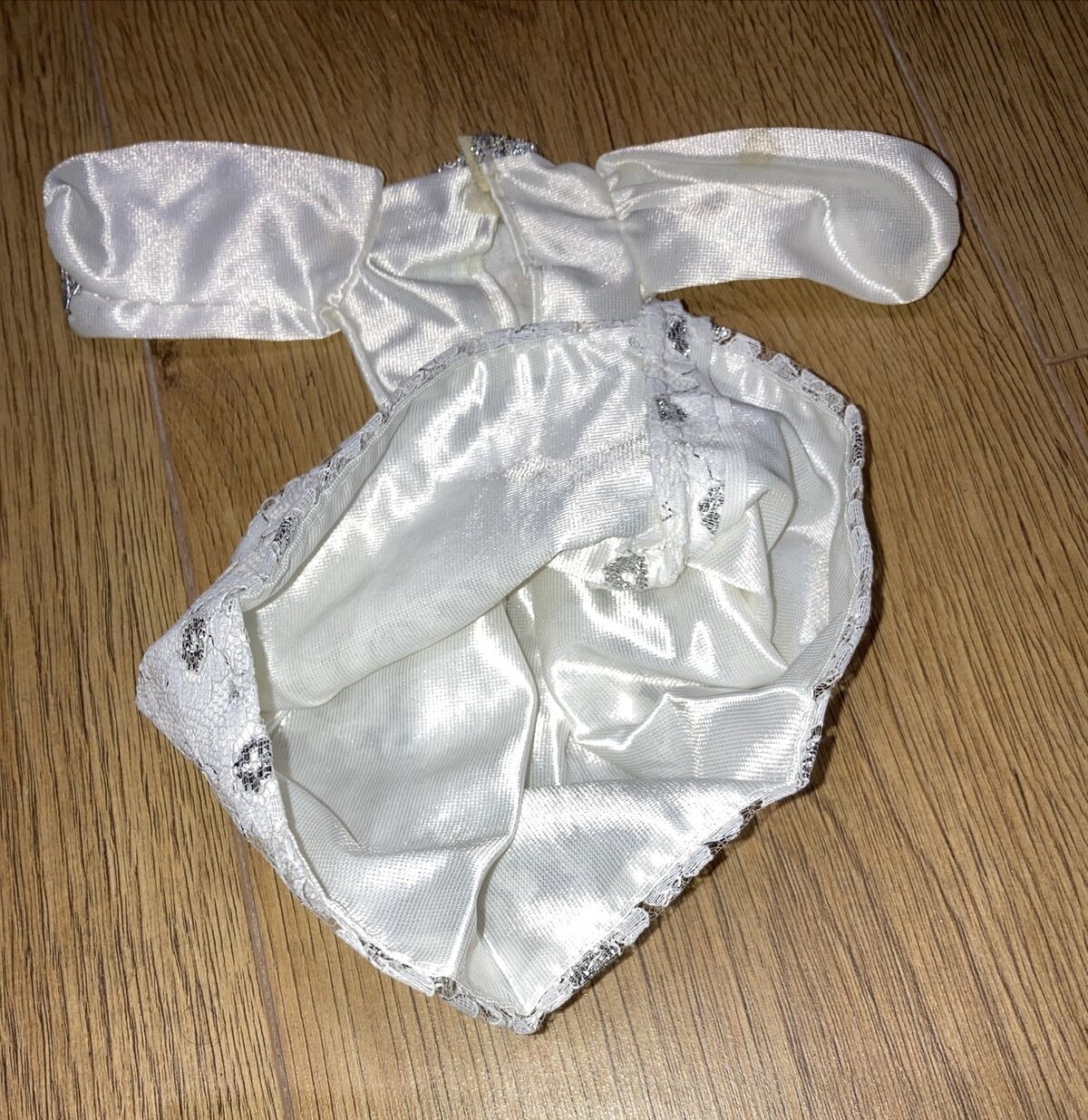 Vintage 1970s Faerie Glen Wedding/Evening Dress & Shawl/Veil for Sindy & Friends 7