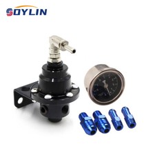 Universal Adjustable Tomei Style Fuel Pressure Regulator Type-s Woriginal Gauge