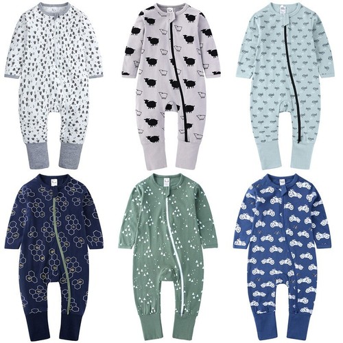 Baby Sleepwear Romper Bodysuit 0–24M Unisex