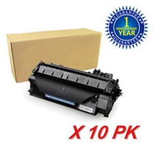 10PK CF280A 80A Black Toner Cartridge for HP LaserJet Pro 400 M401dn M425dn