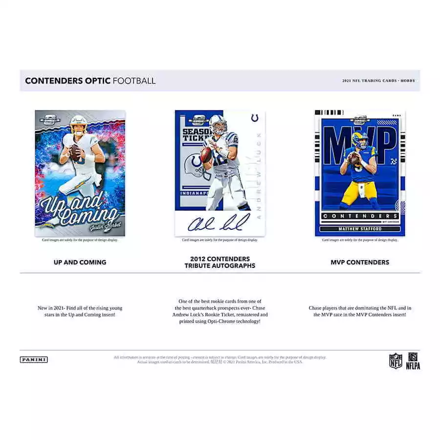 2021 Panini Contenders Optic Football Hobby box factory sealed 21PAFCO - Image 4 of 4