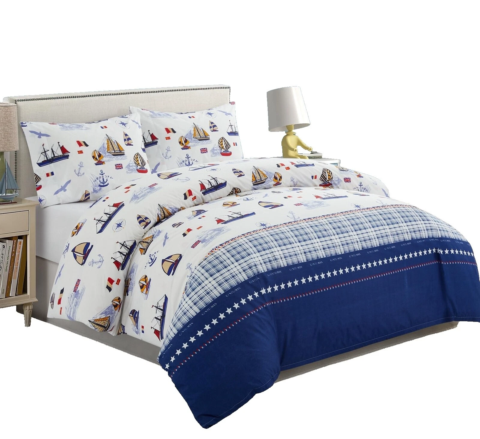 Queen Nautical Bed Sheets