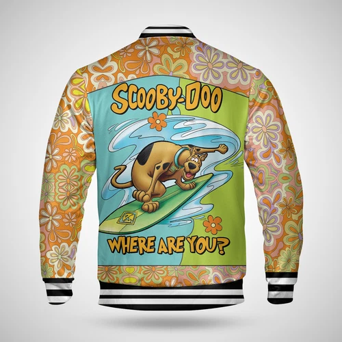 Scooby Doo Where Are You Scooby Doo Surfing Mystery Machine Jacket