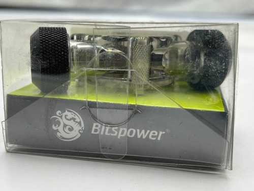 Bitspower BP-FI-CL G1/4" Wskaźnik przepływu Przezroczysty korpus główny Matowy czarny Dopasowanie - Zdjęcie 2 z 5