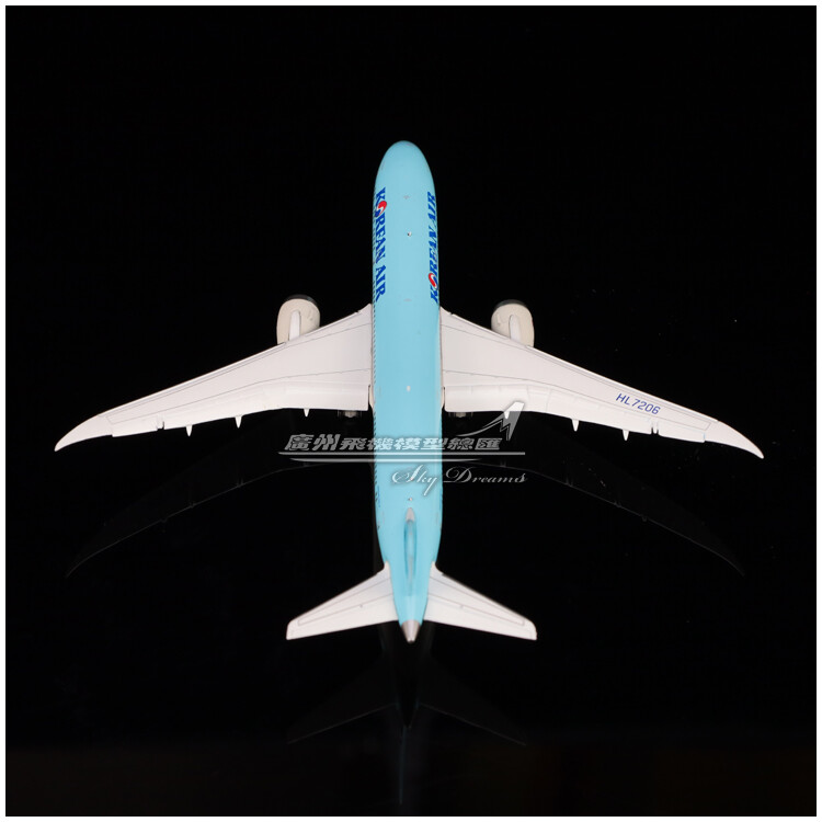 1:400 JC Wings KOREAN AIR BOEING 787-9 Flap Down Airplane Diecast