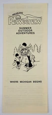 1996 Keweenaw Michigan MI Summer Outdoor Adventures Vintage Travel Brochure