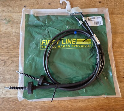 Handbrake Cable fits VAUXHALL ASTRA G 2.0D Rear 98 to 02 First Line FKB2271