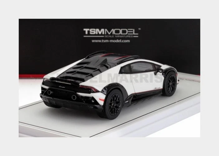 TRUESCALE TSM430835 LAMBORGHINI - HURACAN STERRATO N 63 2022 - WHITE BLACK - 1/4 - Immagine 2 di 2