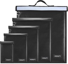 5 Pack Faraday Bags, Extra Large Faraday Bag for Laptops Tablets Radio Car