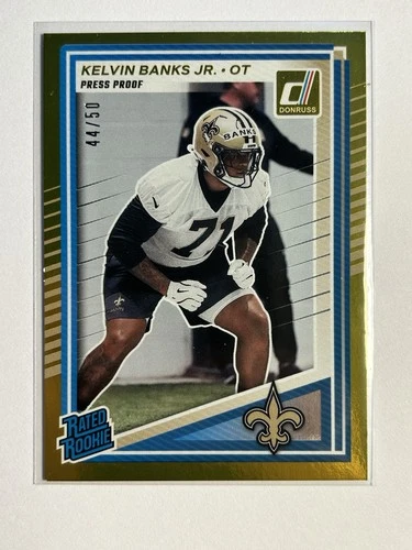 2025 Panini Kelvin Banks Jr. Base (Raw)