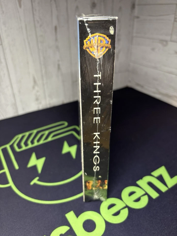 BRAND NEW Three Kings (VHS; 1999) George Clooney Mark Wahlberg RARE Sealed - Image 4 of 4