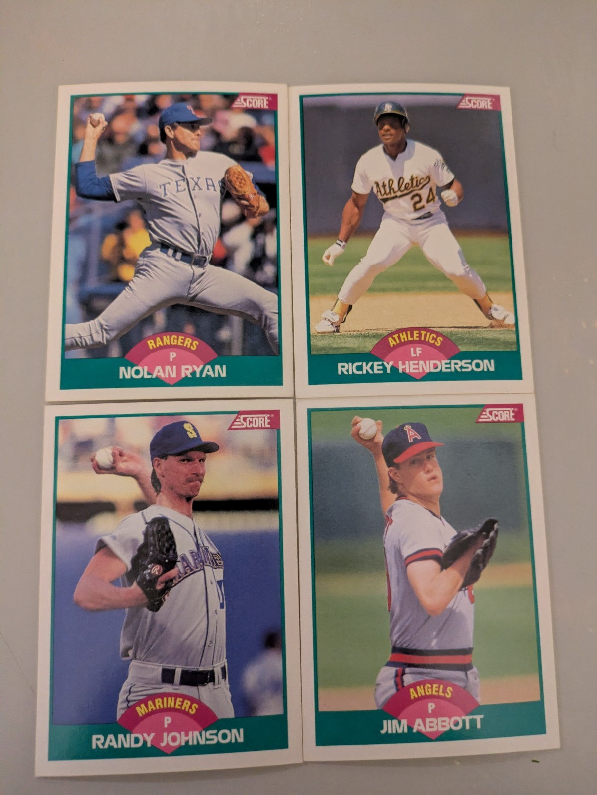 1989 Score Rookie and Traded Baseball Cards #1-110 Choose Your Cards
