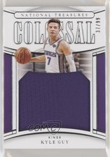 2019-20 Panini National Treasures Colossal Rookie Materials 37/99 Kyle Guy z4k