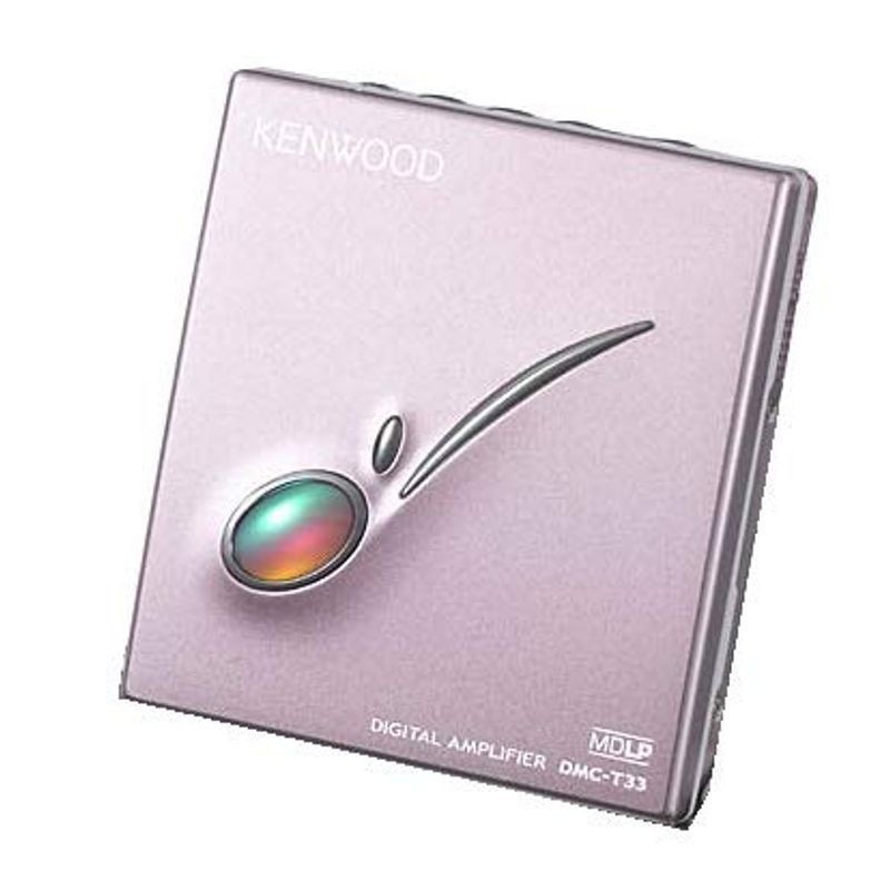 KENWOOD　DMC-T33 POTABLE MD PLAYER Kenwood Jvc Dmc-T33-P Pink Portable Md Player Player/Md