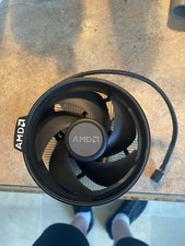 "New AMD Wraith Spire CPU Cooler Copper Core AM4 AM5 Stock Heatsink Fan