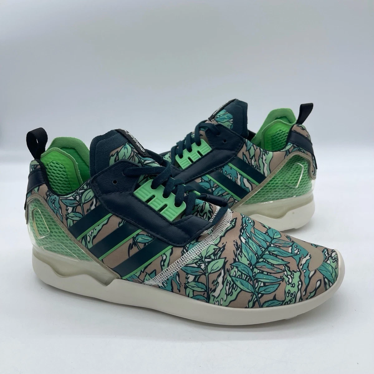adidas gazelle silver green womens Adidas Mens ZX 8000 'Frozen Lemonade' Shoes – Extra Butter main image 0