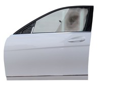 MERCEDES C CLASS DOOR FRONT LEFT  WHITE W204 2007 - 2015