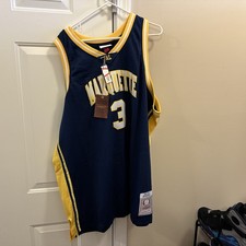 Marquette Golden Eagles Dwyane Wade Mitchell & Ness 2002/03 College Jersey B&T