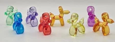 100 Pcs Balloon Animal Dog Figurines Bulk Party Favors Toys