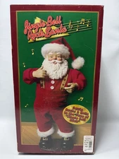 Vintage 1998 Jingle Bell Rock Santa Musical  Dancing #60755 TESTED 1st Edition