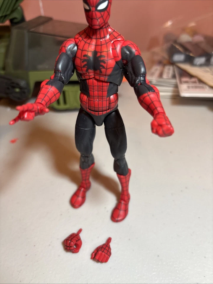 Figura retro Amazing Spider-Man Web Wings 6" Marvel Legends SUELTA INCOMPLETA Foto 3 de 4